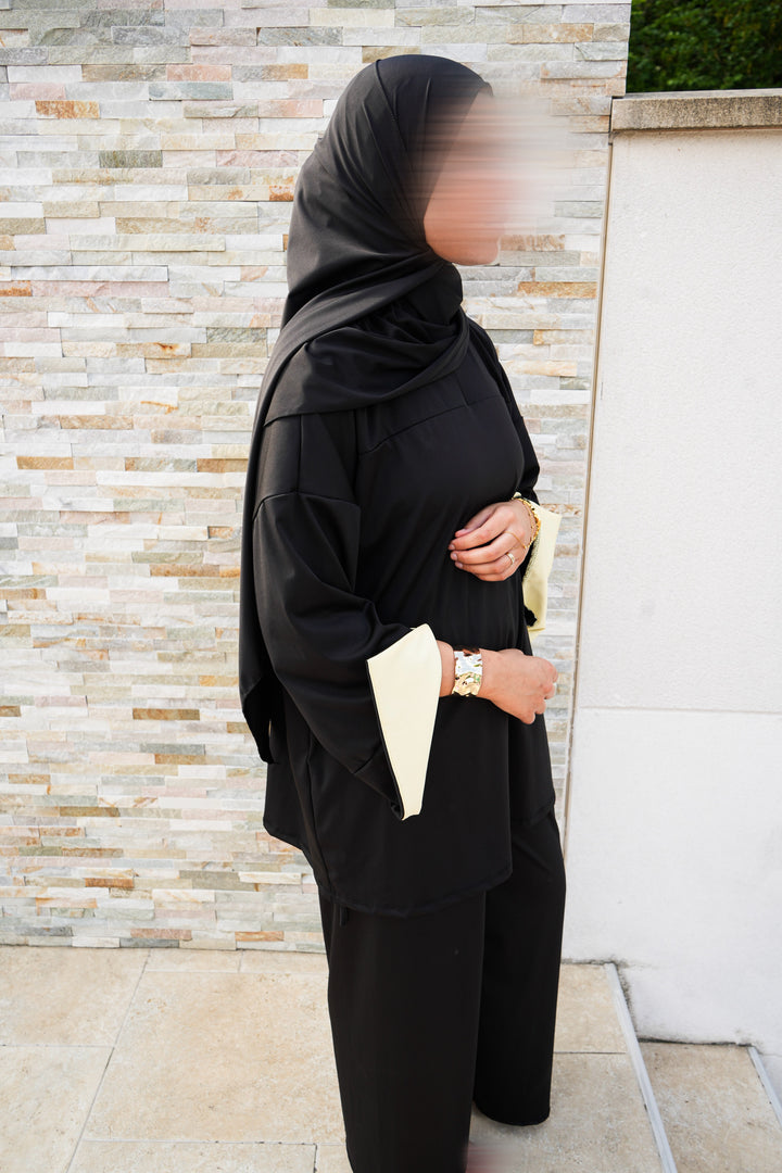 BURKINI MAWJ | NOIR & JAUNE