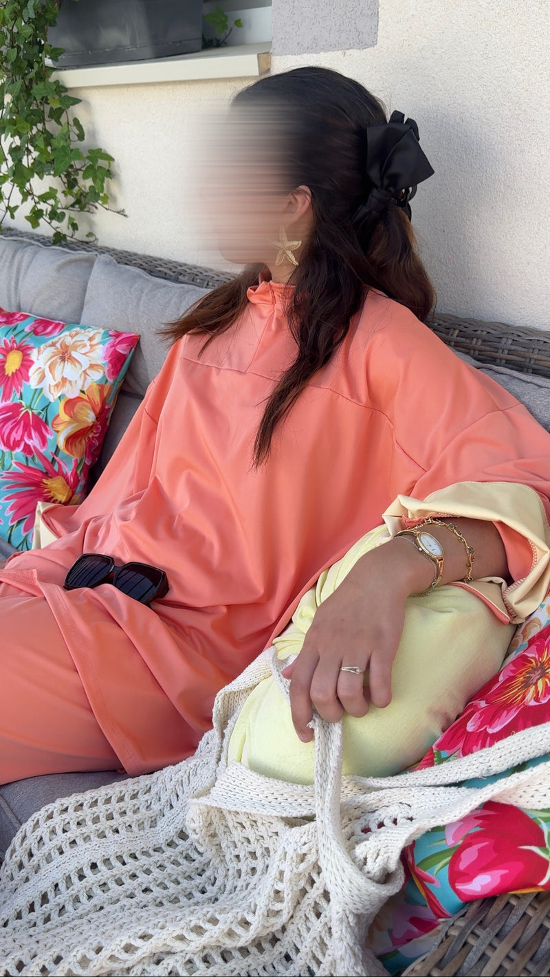 BURKINI MAWJ | ORANGE & JAUNE